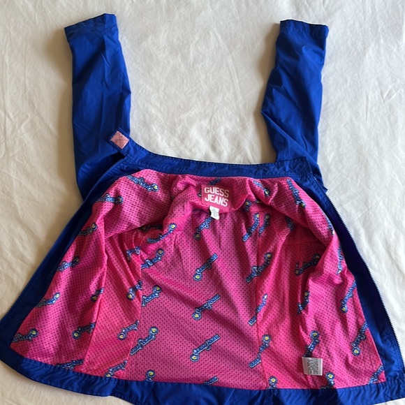 *Like New!* Vintage Guess Jeans Windbreaker 90’s Style Size Small - Picture 6 of 8